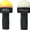 CYCL Wing Lights POP CYCL WingLights POP Proporcionan Visibilidad 360° Con LEDs Ámbar Brillantes, Instalación Fácil Sin Herramientas, Cuerpo Ligero De Aluminio Y Apagado Automático Para Seguridad Y Ahorro De Batería.