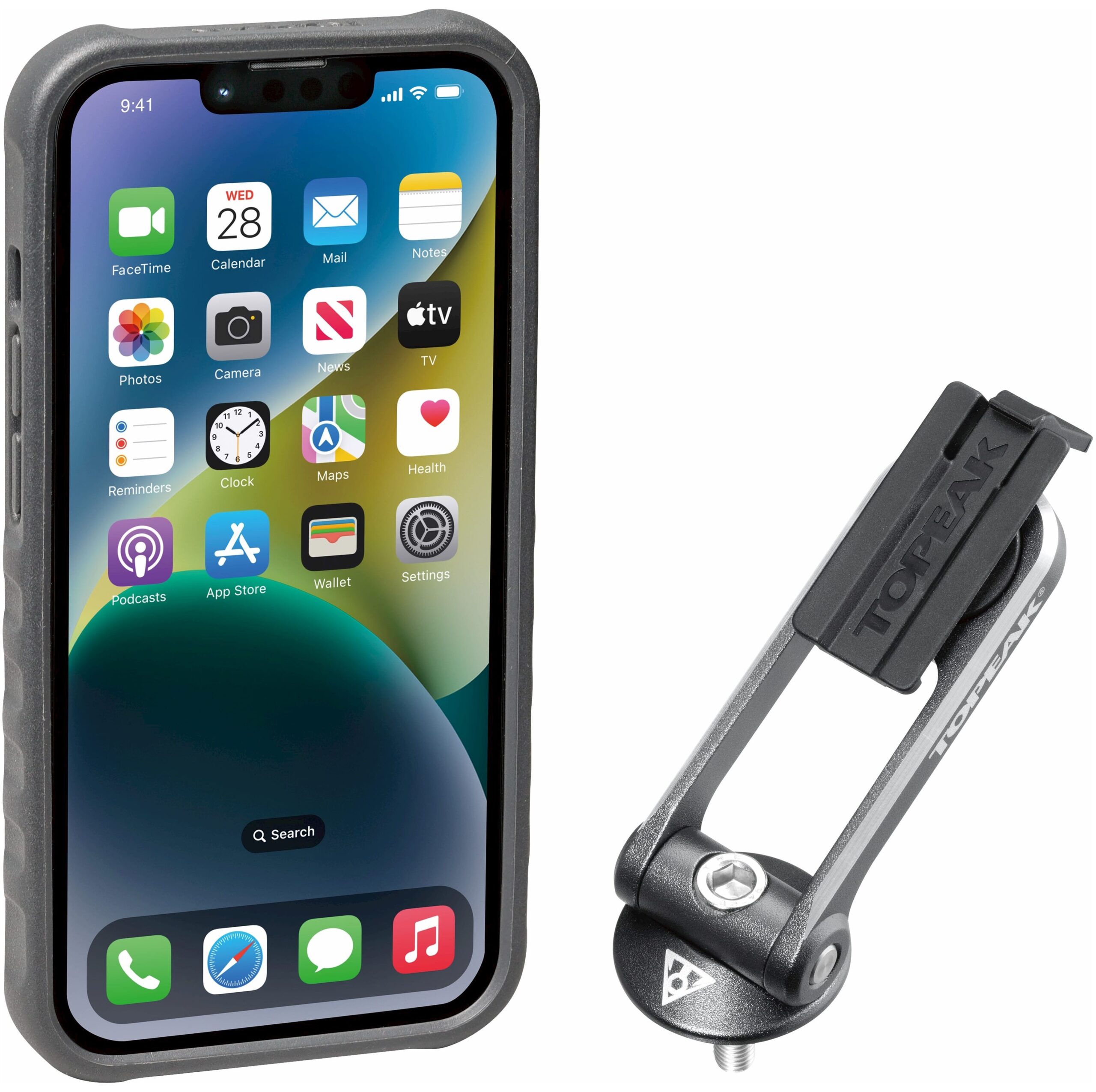 Topeak Phone Holder RideCase iPhone 14 & Mounting