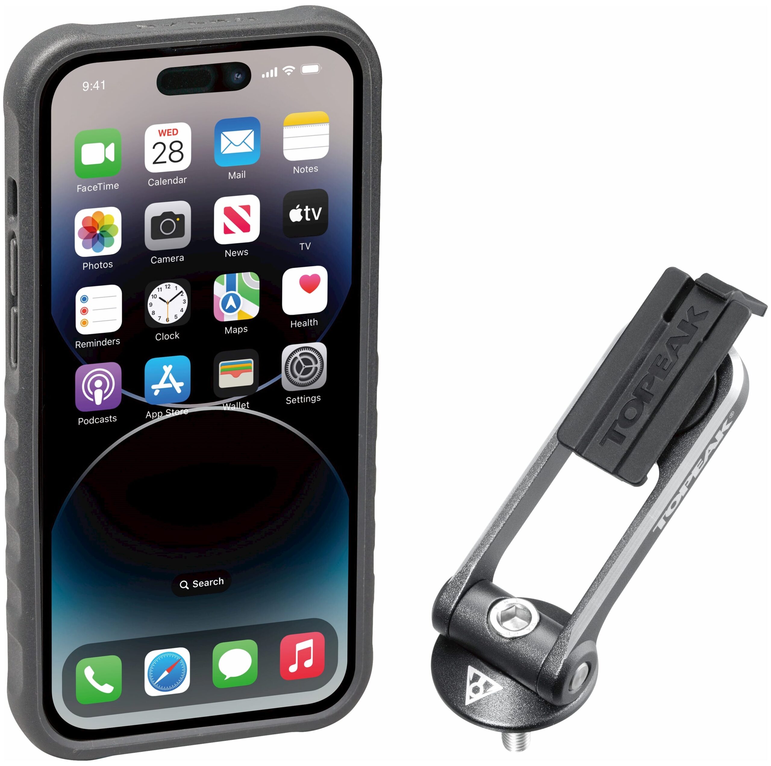 Topeak Phone Holder RideCase iPhone 14 Pro & Mounting
