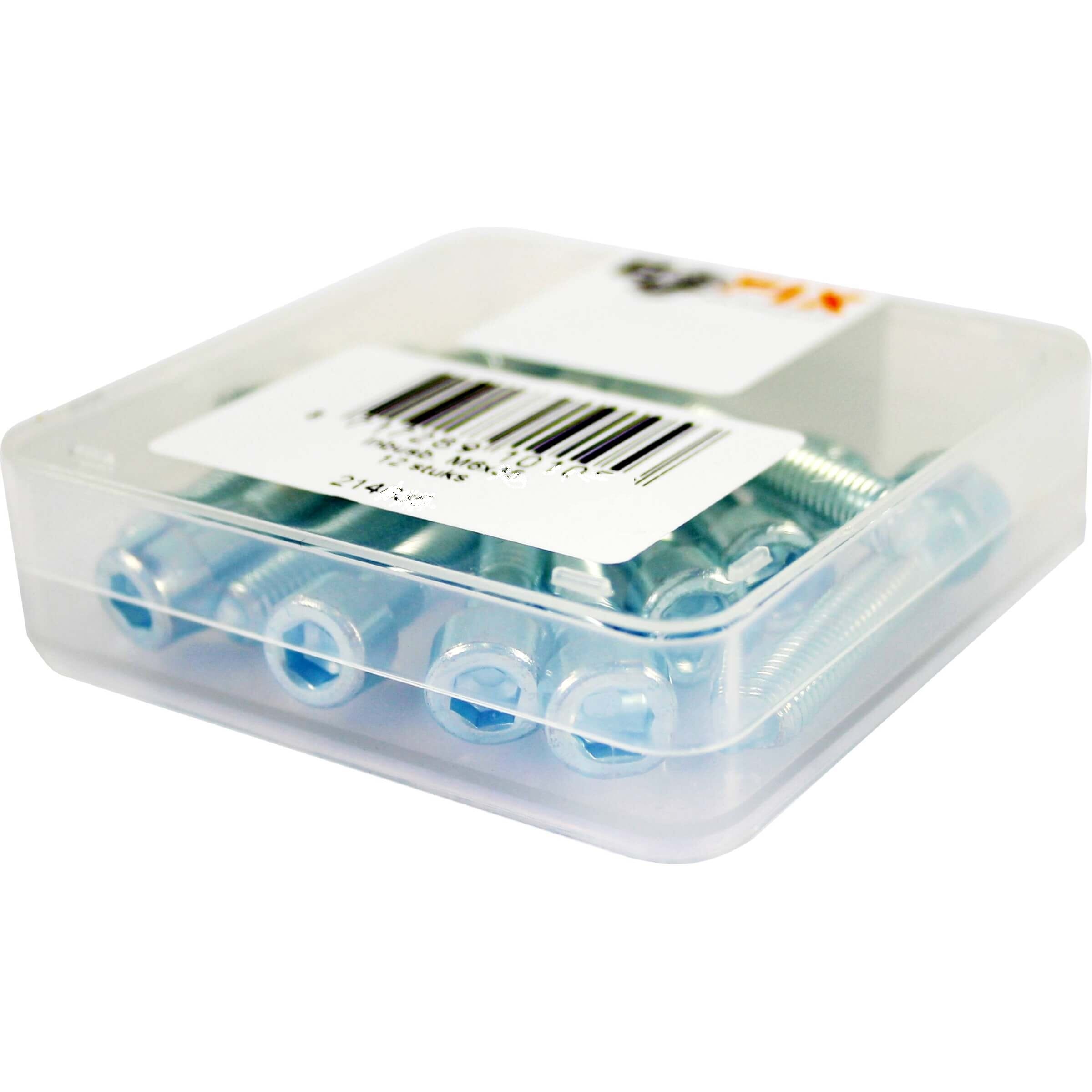 Bofix Box Allen Bolt M6x40 Stainless Steel (12 Pieces)