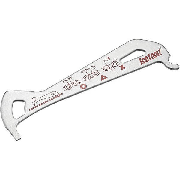 IceToolz Chain Wear Gauge Stainless Steel IceToolz Chain Wear Gauge Stainless Steel