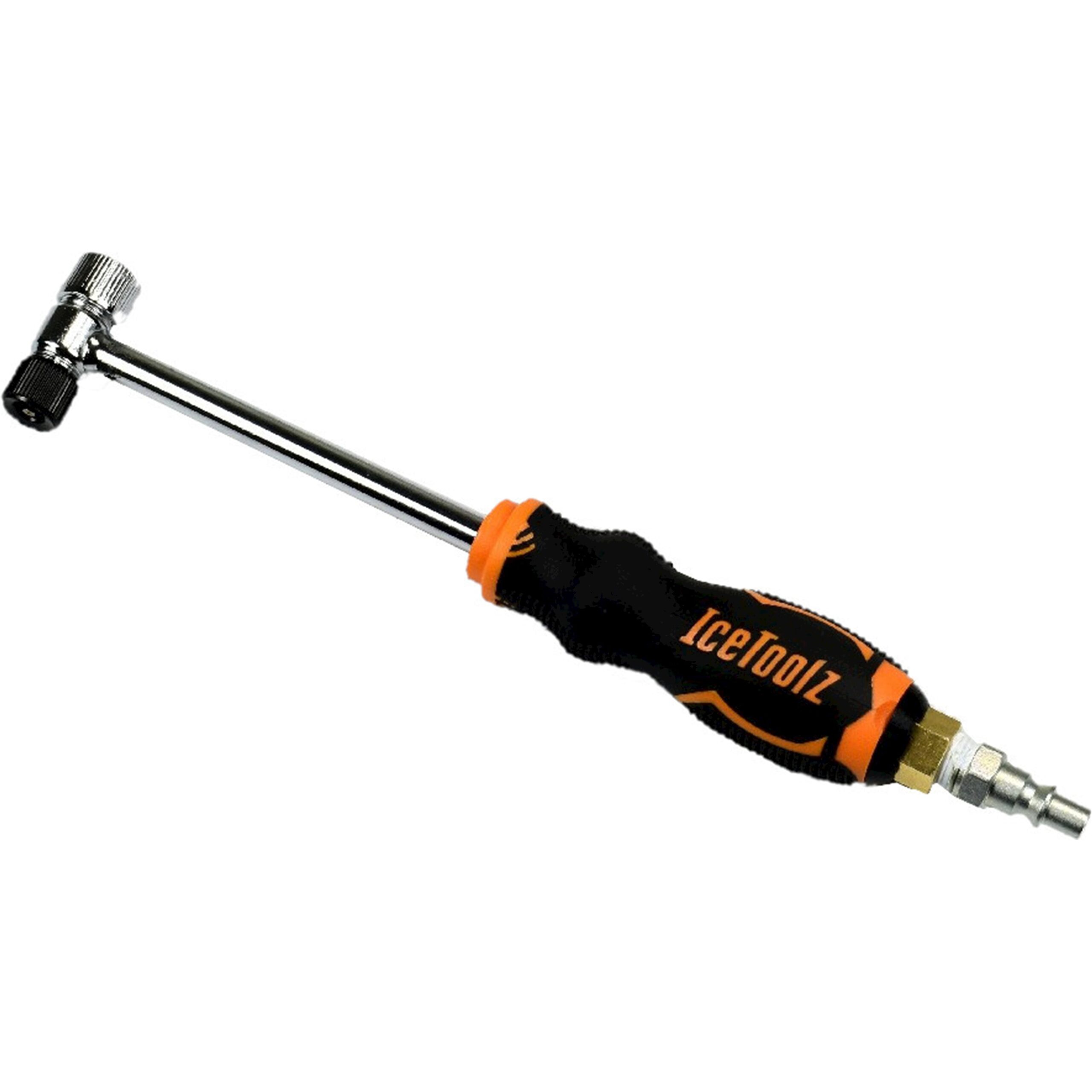 IceToolz Compressor Handle With Euro Quick Coupling IceToolz Compressor Handle With Euro Quick Coupling