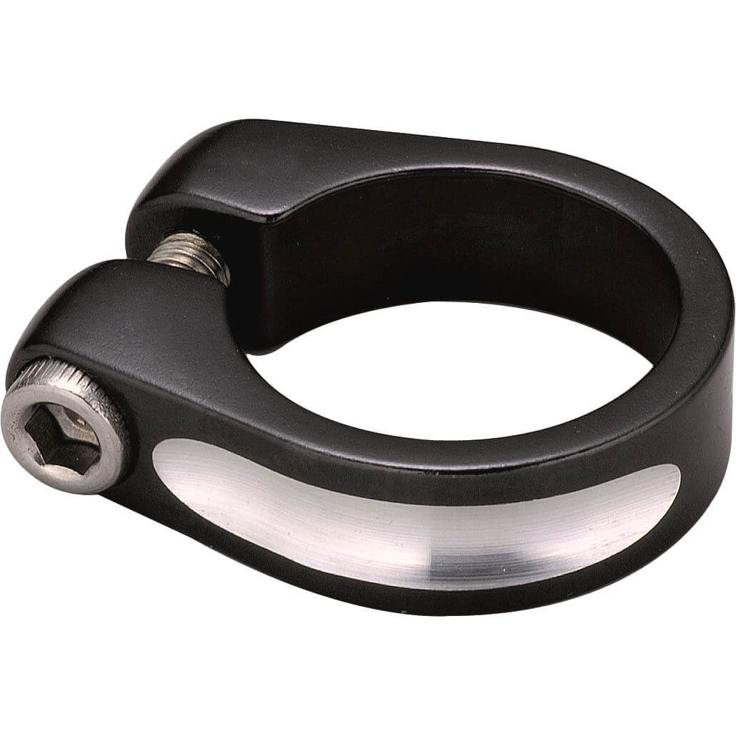 Union Seatpost Clamp 31.8mm Aluminum Black