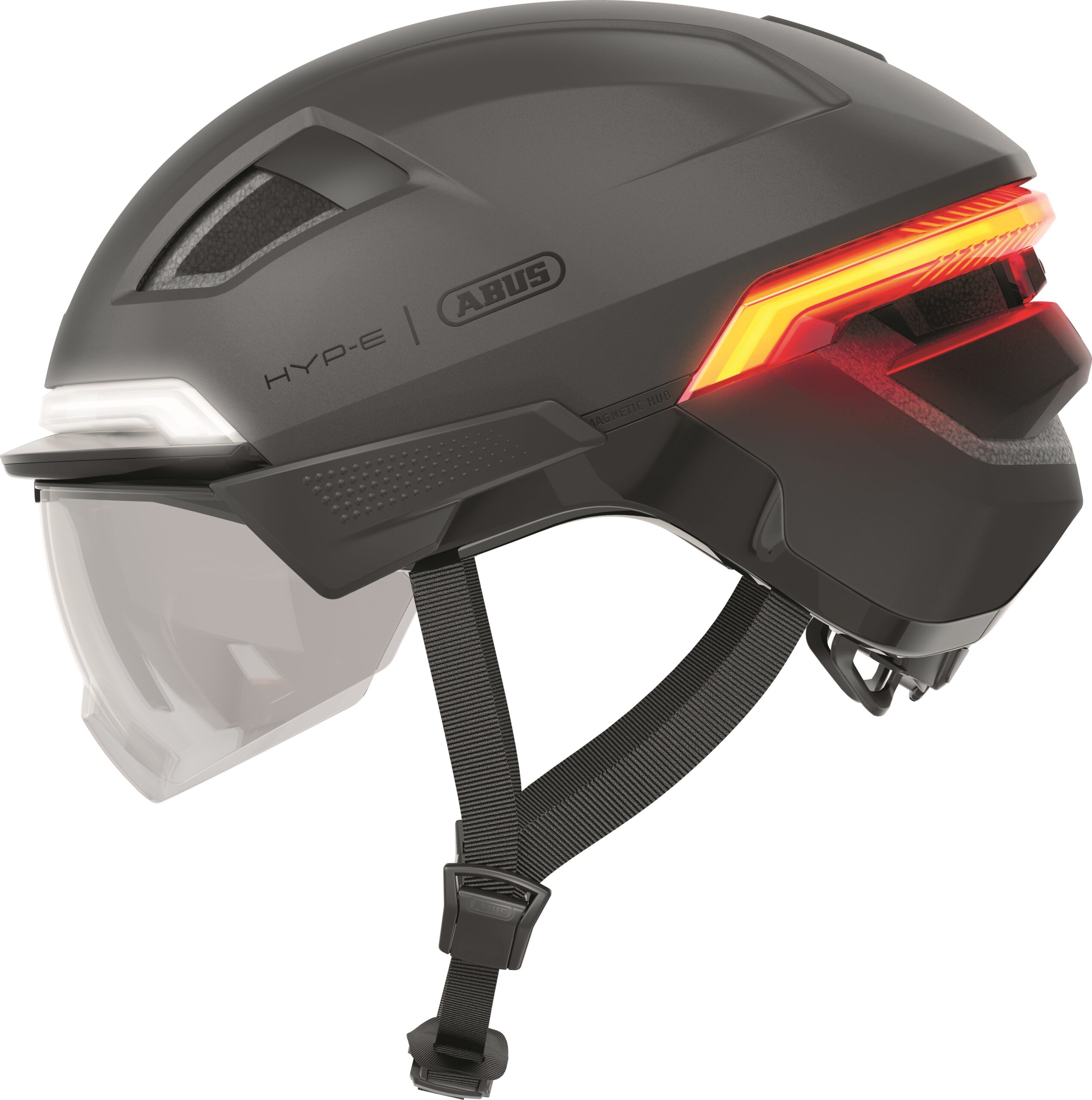 Abus Smart Helmet Hyp-E Ace Volcano Titan L 57-61cm