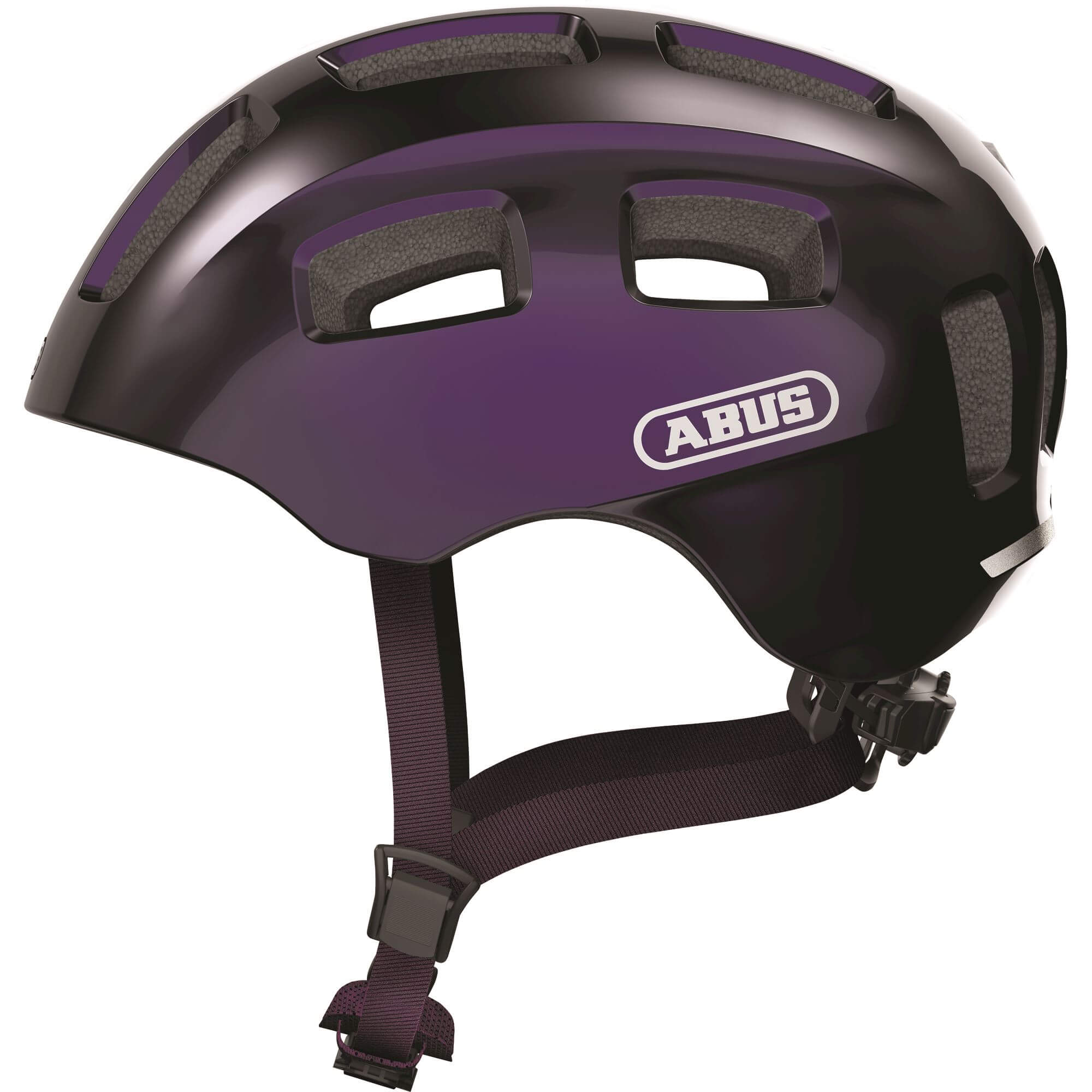 Abus Helmet Youn-I 2.0 Black Violet M 52-57cm
