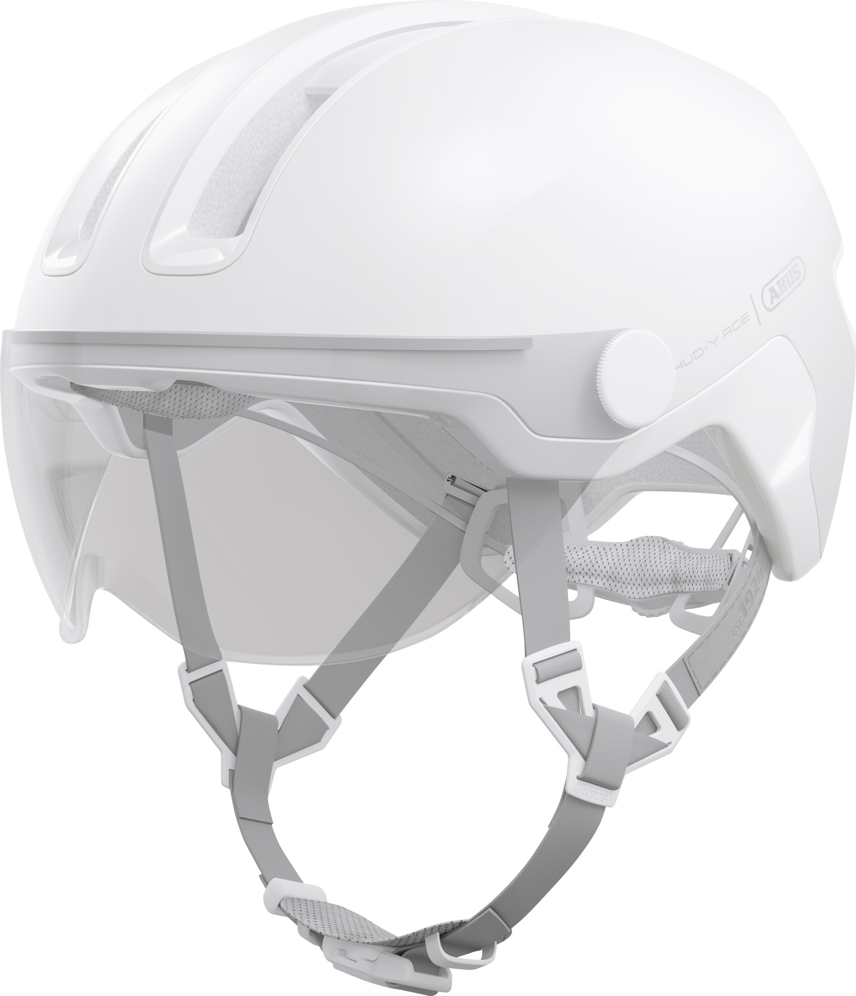 Abus Helmet HUD-Y ACE Pure White S 51-55cm