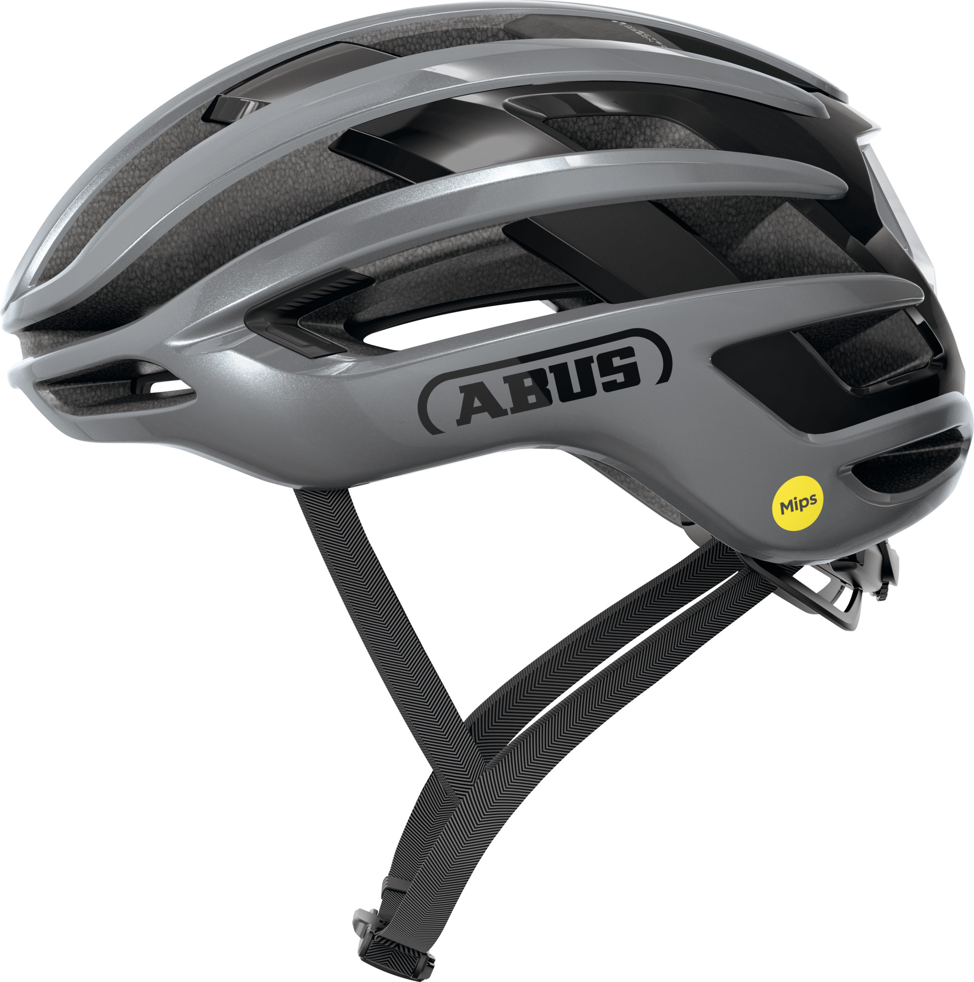 Abus Helmet AirBreaker 2.0 MIPS Graphite Silver M 54-58cm