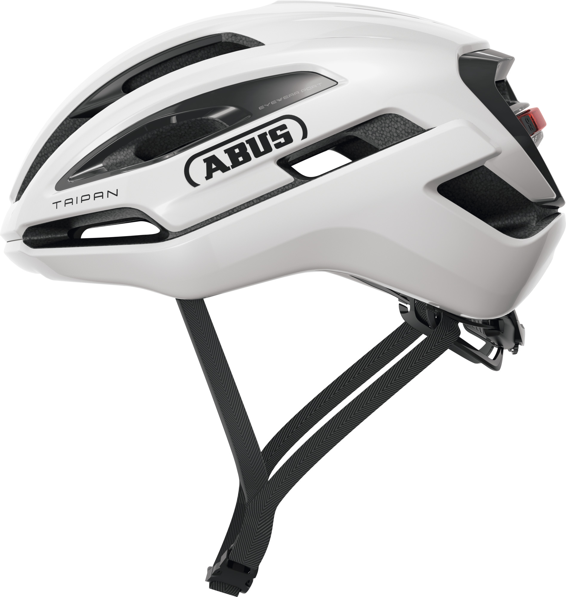 Abus Helmet Taipan LED Shiny White S 51-55cm