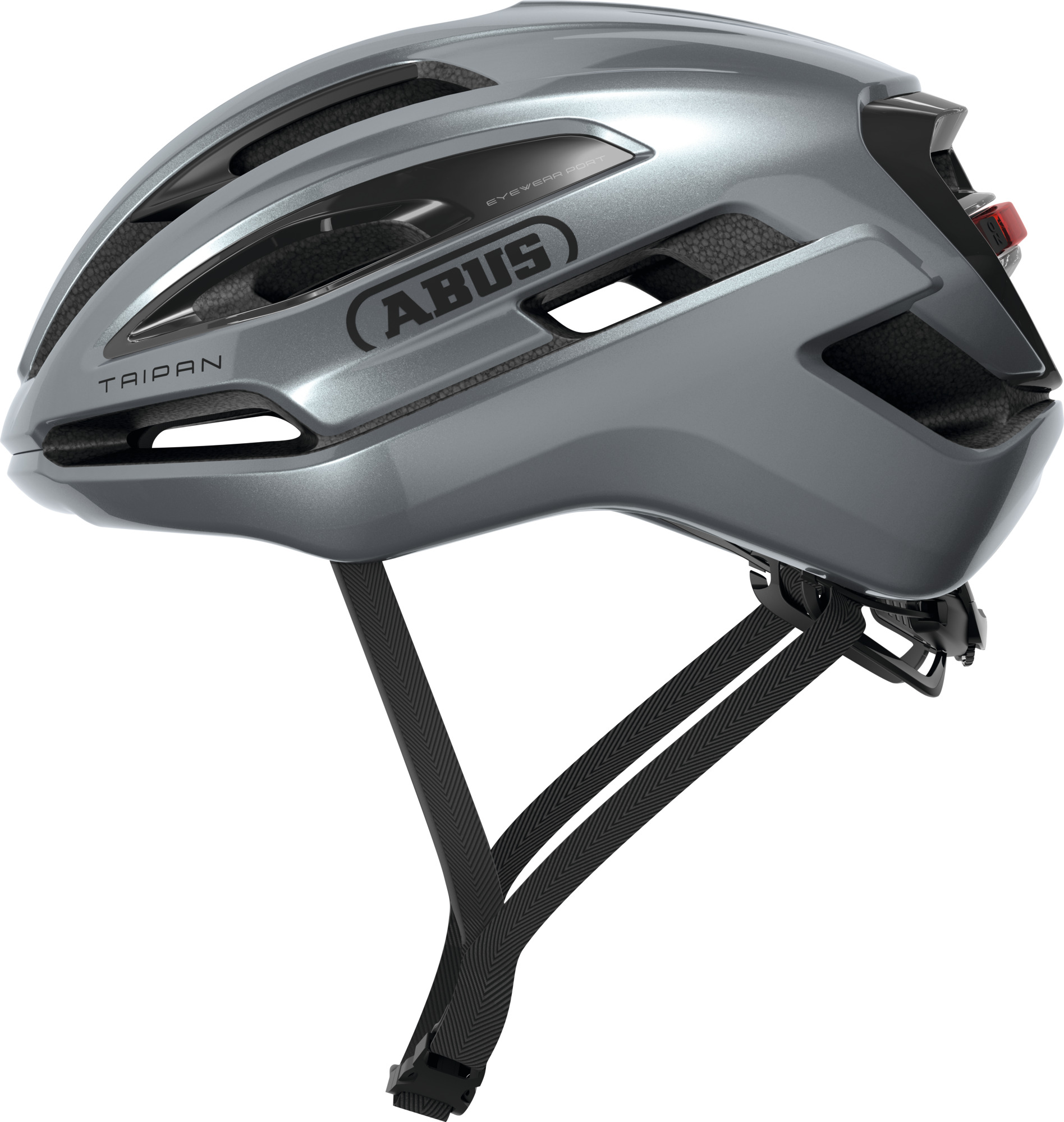 Abus Helmet Taipan LED Graphite Silver L 57-61cm