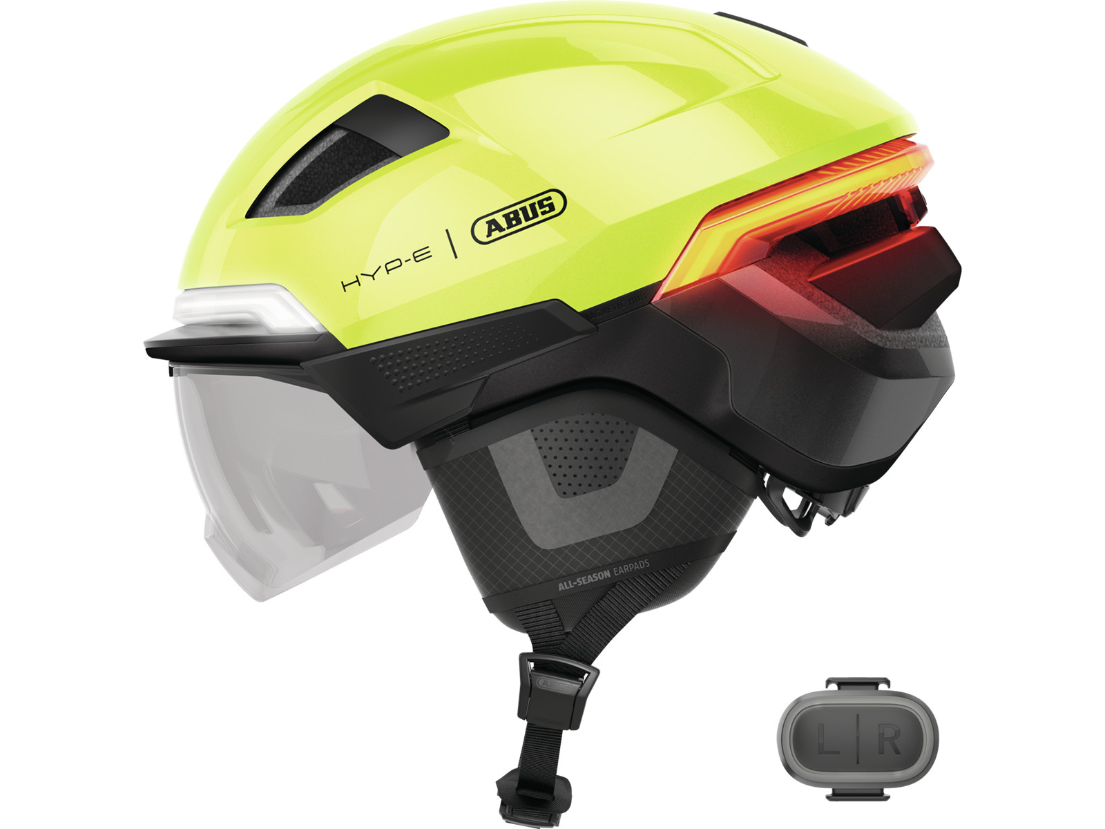 Abus Smart Helmet Hyp-E Ace Signal Yellow L 57-61cm