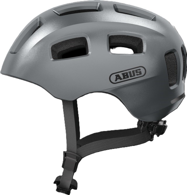 Abus Helmet Youn-I 2.0 Graphite Silver M 52-57cm