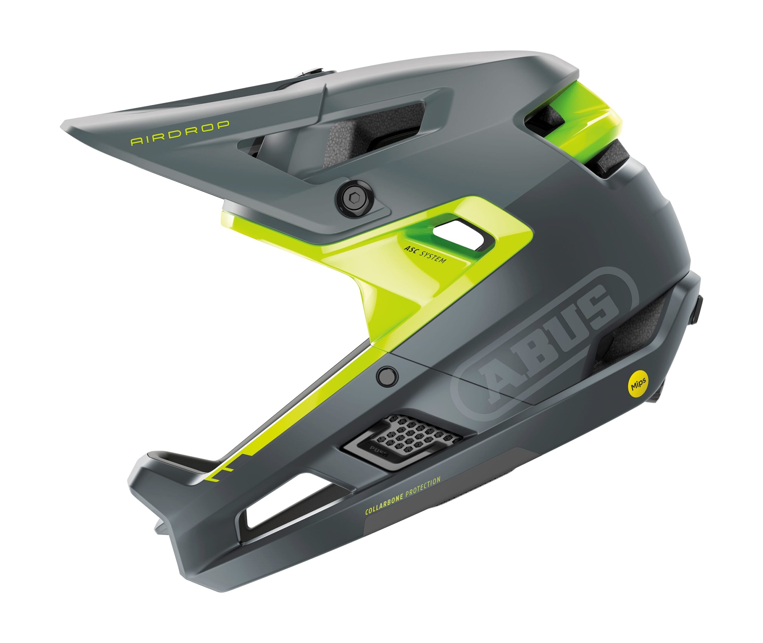 Abus Helmet AirDrop MIPS Concrete Grey S-M 52-58cm