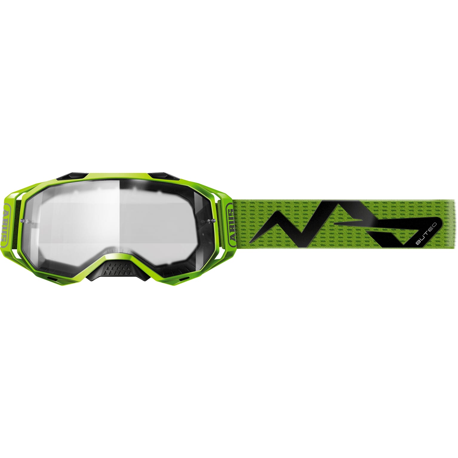 Abus Eyewear Buteo Neon Yellow