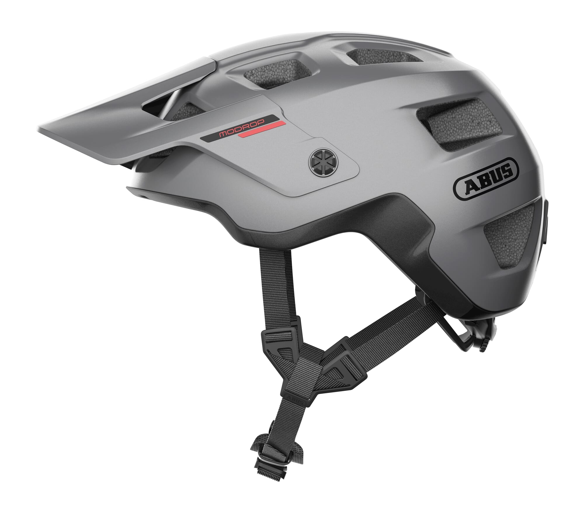 Abus Helmet MoDrop Gleam Silver L 57-61cm