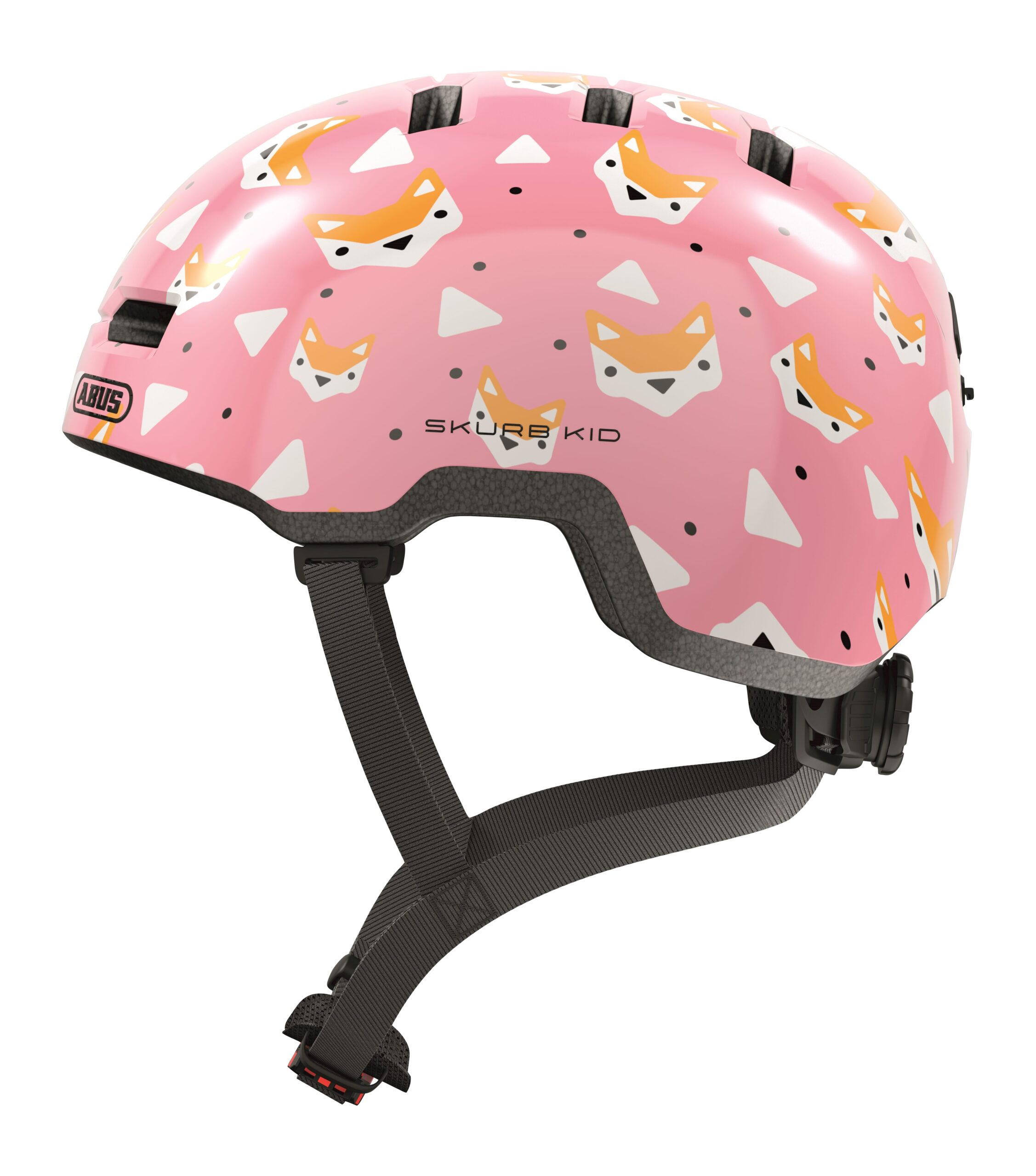 Abus Helmet Skurb Kid Rose Foxes S 45-50cm