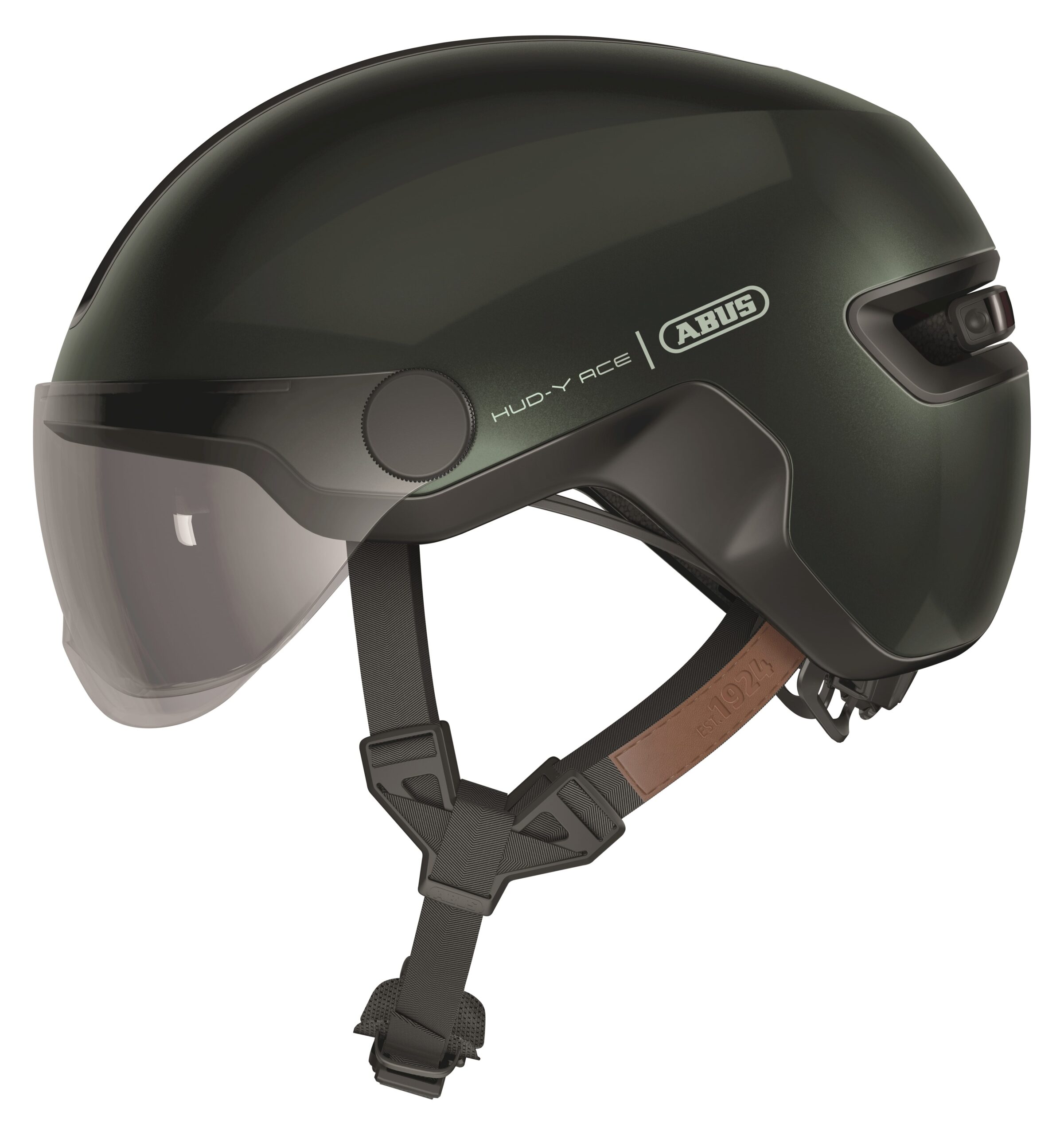 Abus Helmet Hud-Y ACE Moss Green L 57-61cm