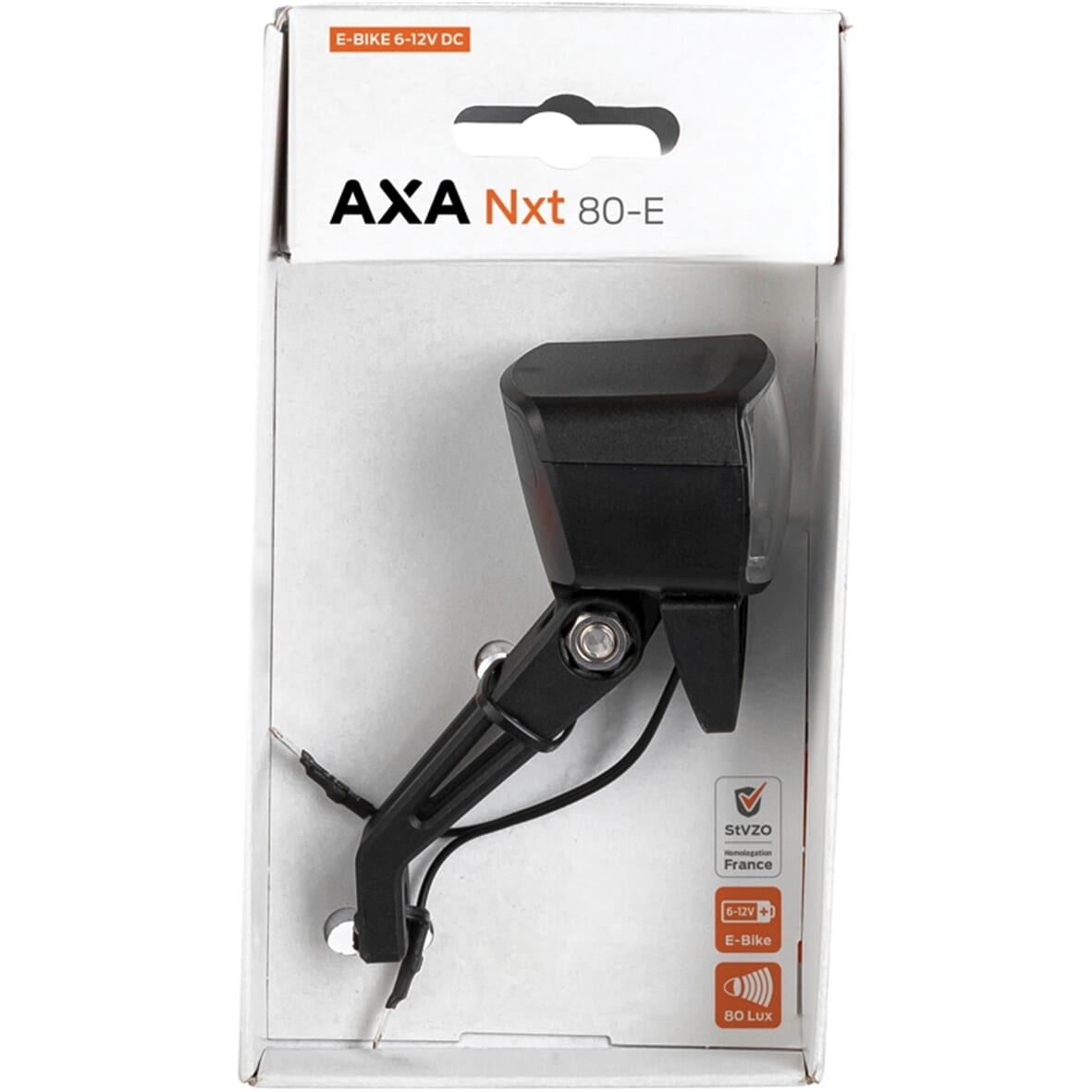 Axa Headlight NXT80 E-Bike 6-12V 80 Lux