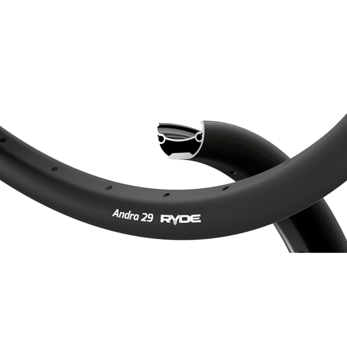 Ryde Rim 27.5 Andra 29D Black Disc 32/14 Ryde Rim 27.5 Andra 29D Black Disc 32/14