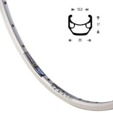 Ryde Rim 28 China Alu 20mm 36/14 Ryde Rim 28 China Alu 20mm 36/14