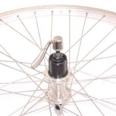 Roland Rear Wheel 26 x 1.75 Dropout Cassette 7 Speed Aluminum Stand Silver