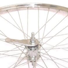 Roland Rear Wheel 28 x 1 1/2 Shim RN HL32 Aluminum Rim Stainless Steel Spokes