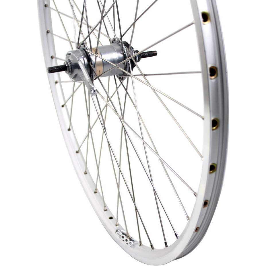 Roland Rear Wheel 28 Nexus 3 RN ZAC2000 Silver Stainless Steel Spokes