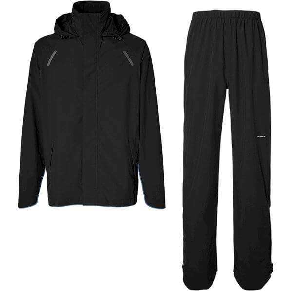 Basil Raincoat Hoga Unisex Jet Black XXL
