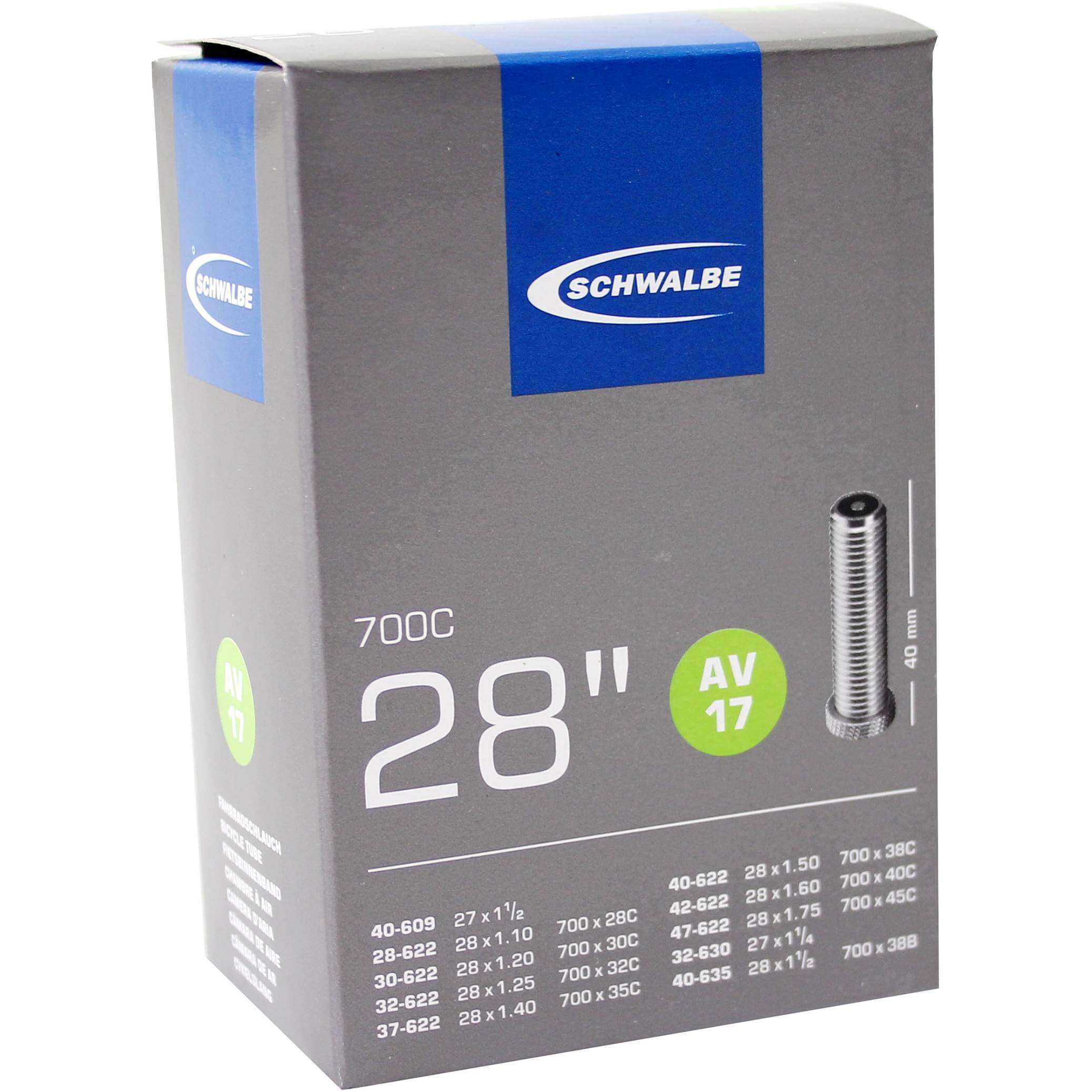 Schwalbe Bnb AV17 28 x 1.10 - 1.75 AV 40mm