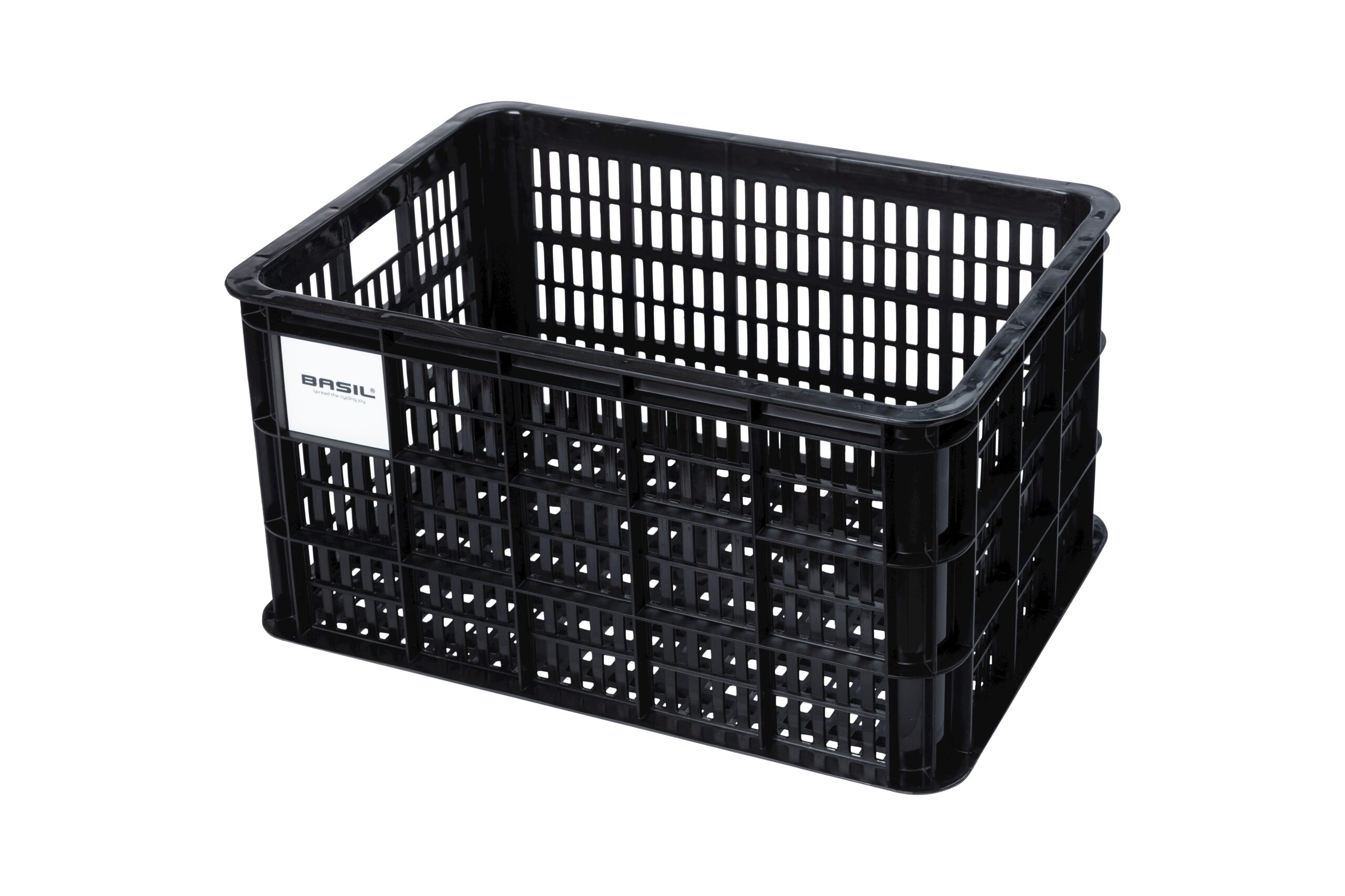 Basil Bike Crate L 40L Recycled Black