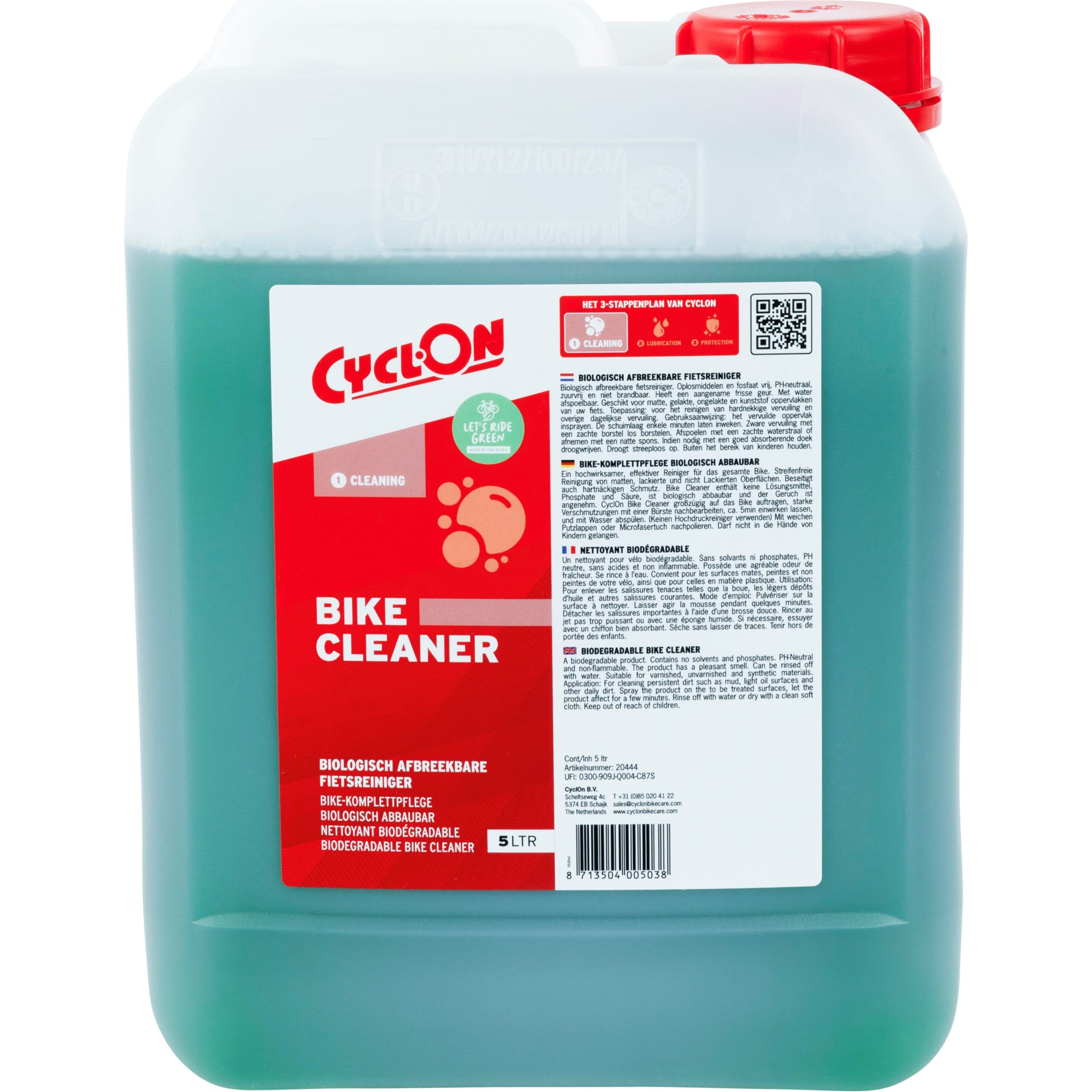 CyclOn Bike Cleaner Can 5 Liter