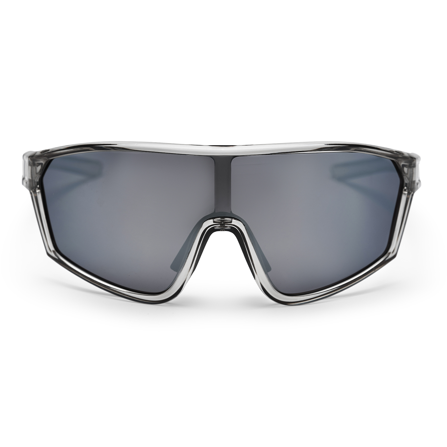 CHPO Vinfred Grey Transparent Silver Mirror Glasses