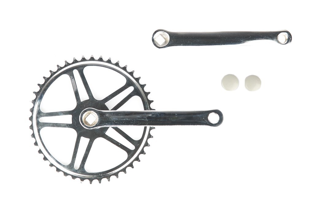 Vinty Crankset 46t Spieloos Chrome