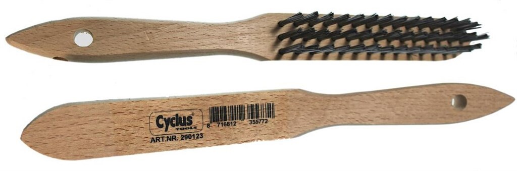 Cycle Steel Brush 3-Row