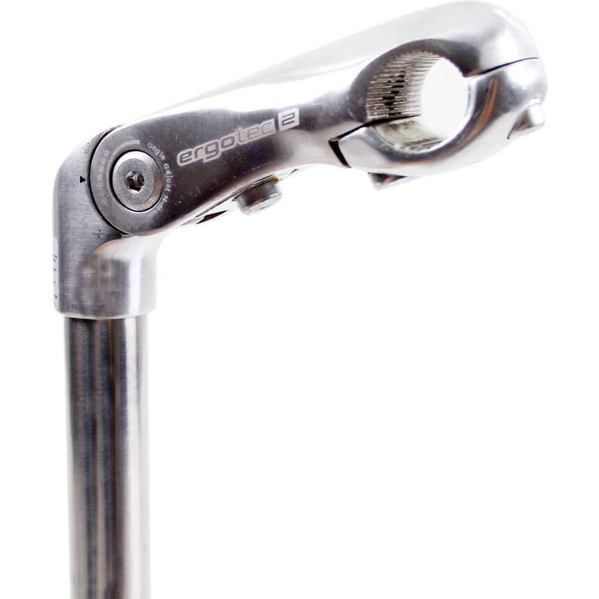 Ergotec Stem Kobra Vario Tube 25.4/110 Stainless Steel/Silver