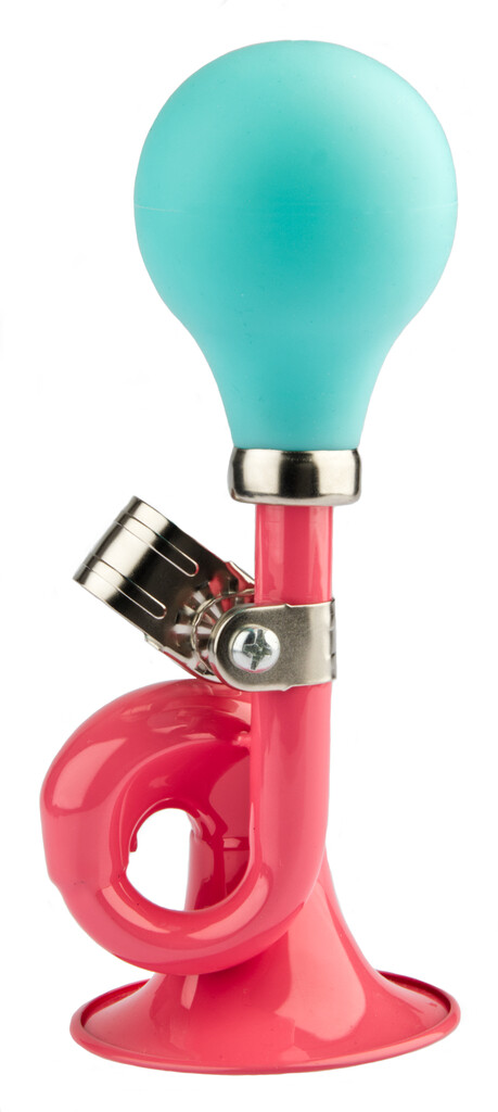 PexKids Pink Rattle with Green Ball