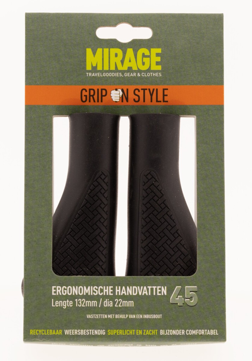 Mirage Handles Grips In Style 132mm Black