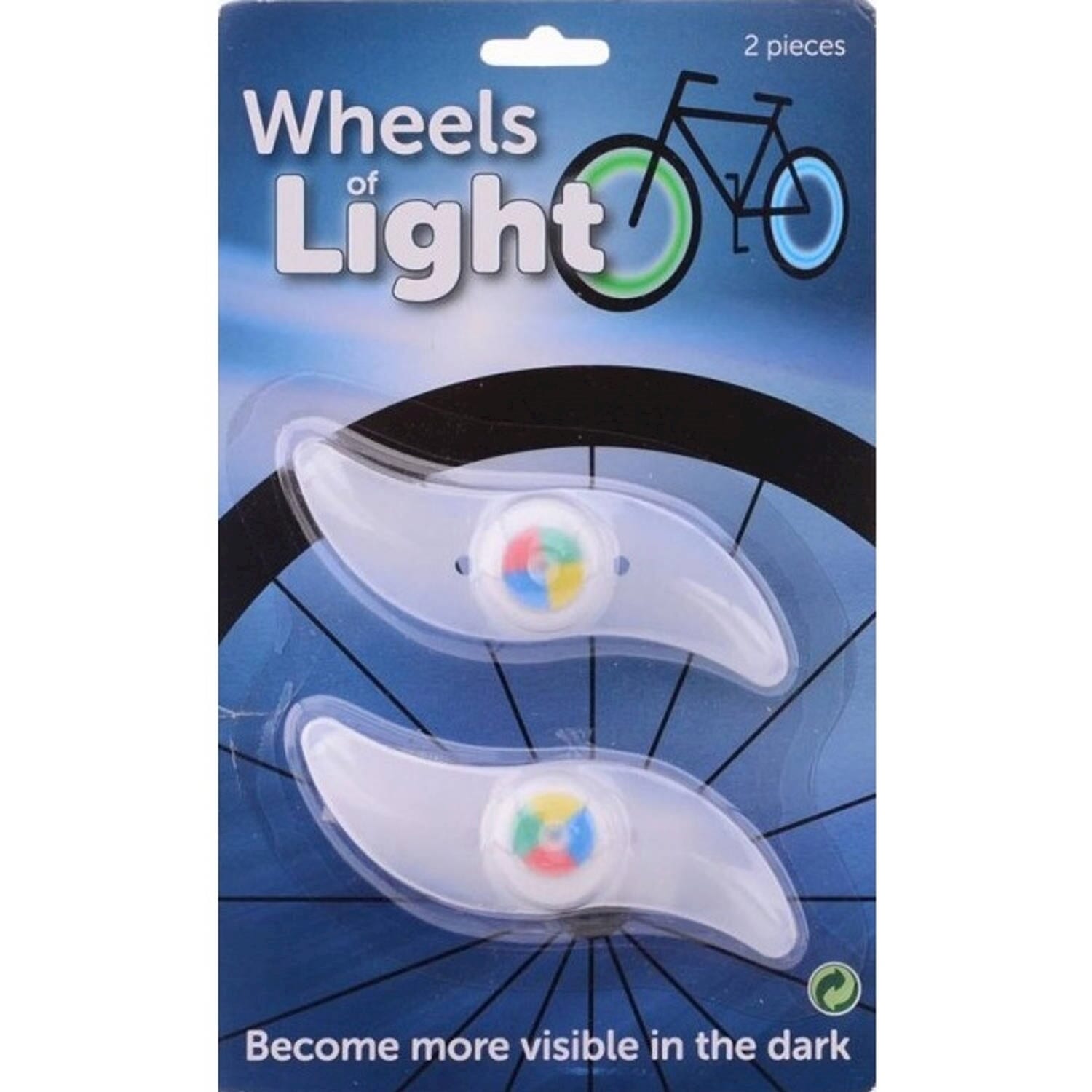 Wheels Of Light Spoke Lighting 2 Pieces On Card Wheels Of Light Spoke Lighting 2 Pieces On Card