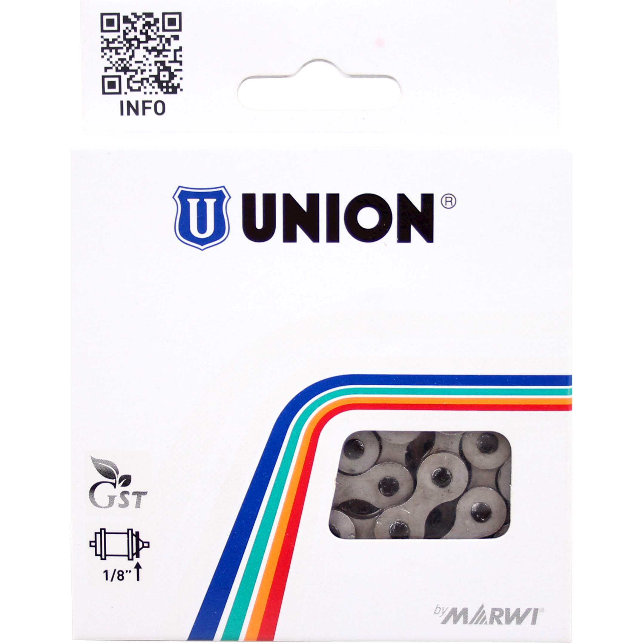 Union Chain 1/2x1/8 Rust Resistant