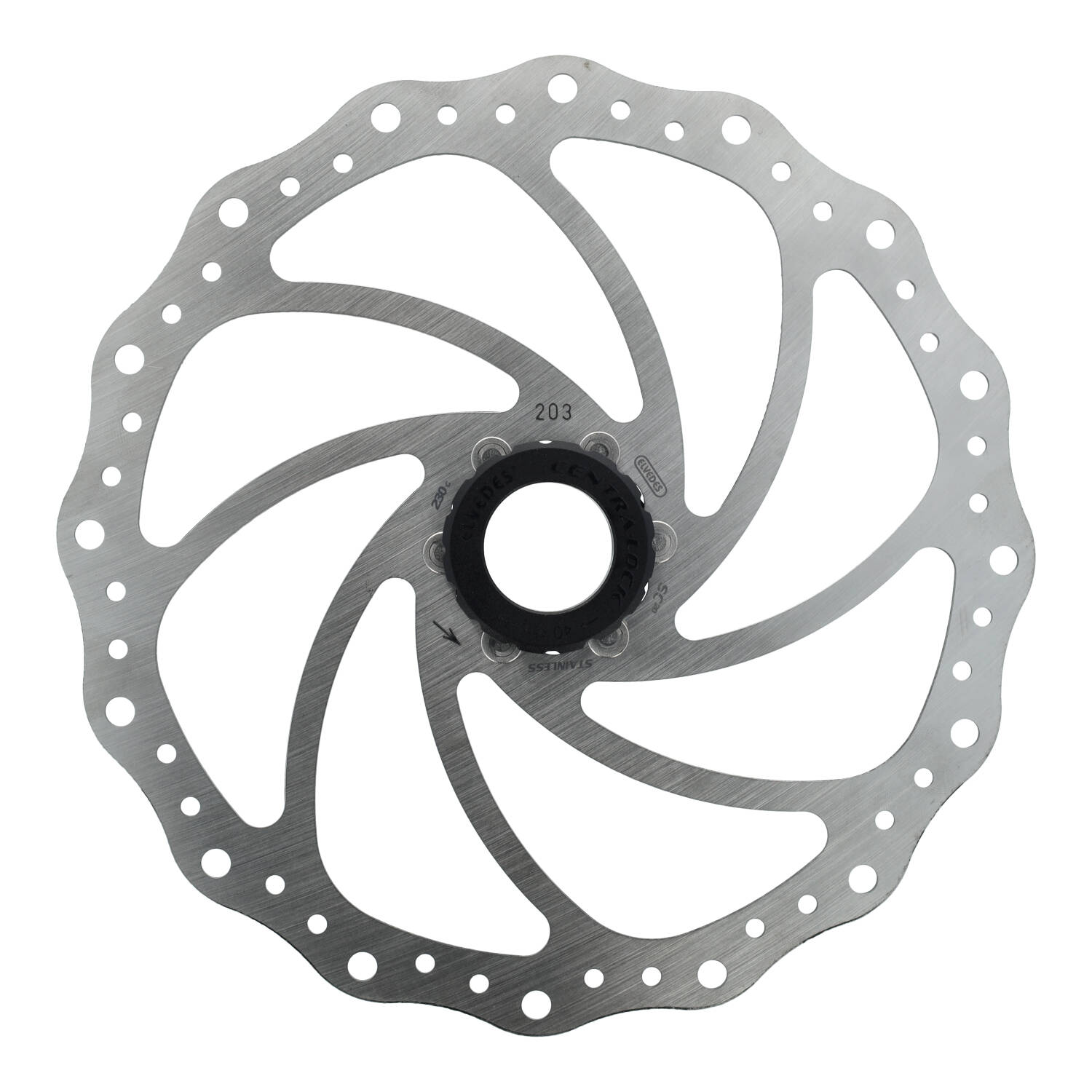 Elvedes Brake Disc 203mm SC Centerlock 1.8mm