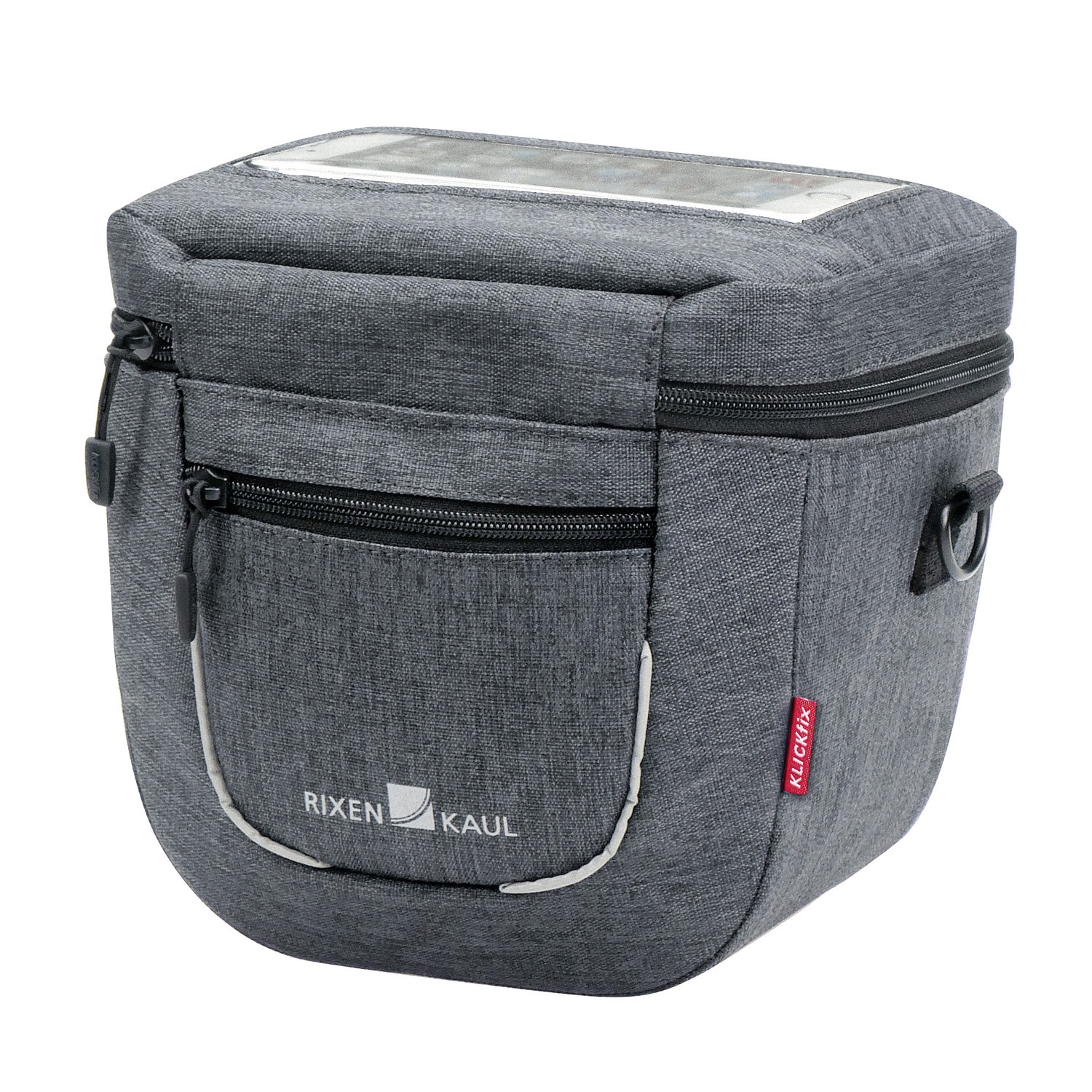 Klickfix Handlebar Bag Aventour Compact City 3L Gray