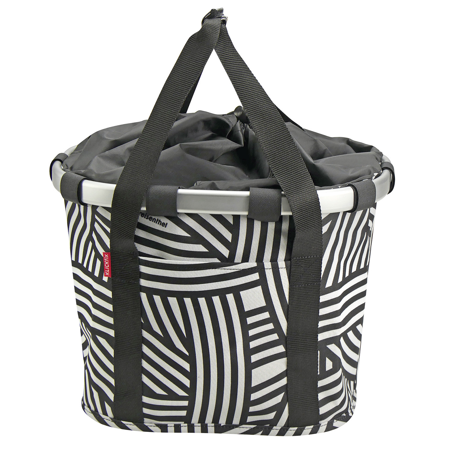 Klickfix Basket 15L Zebra