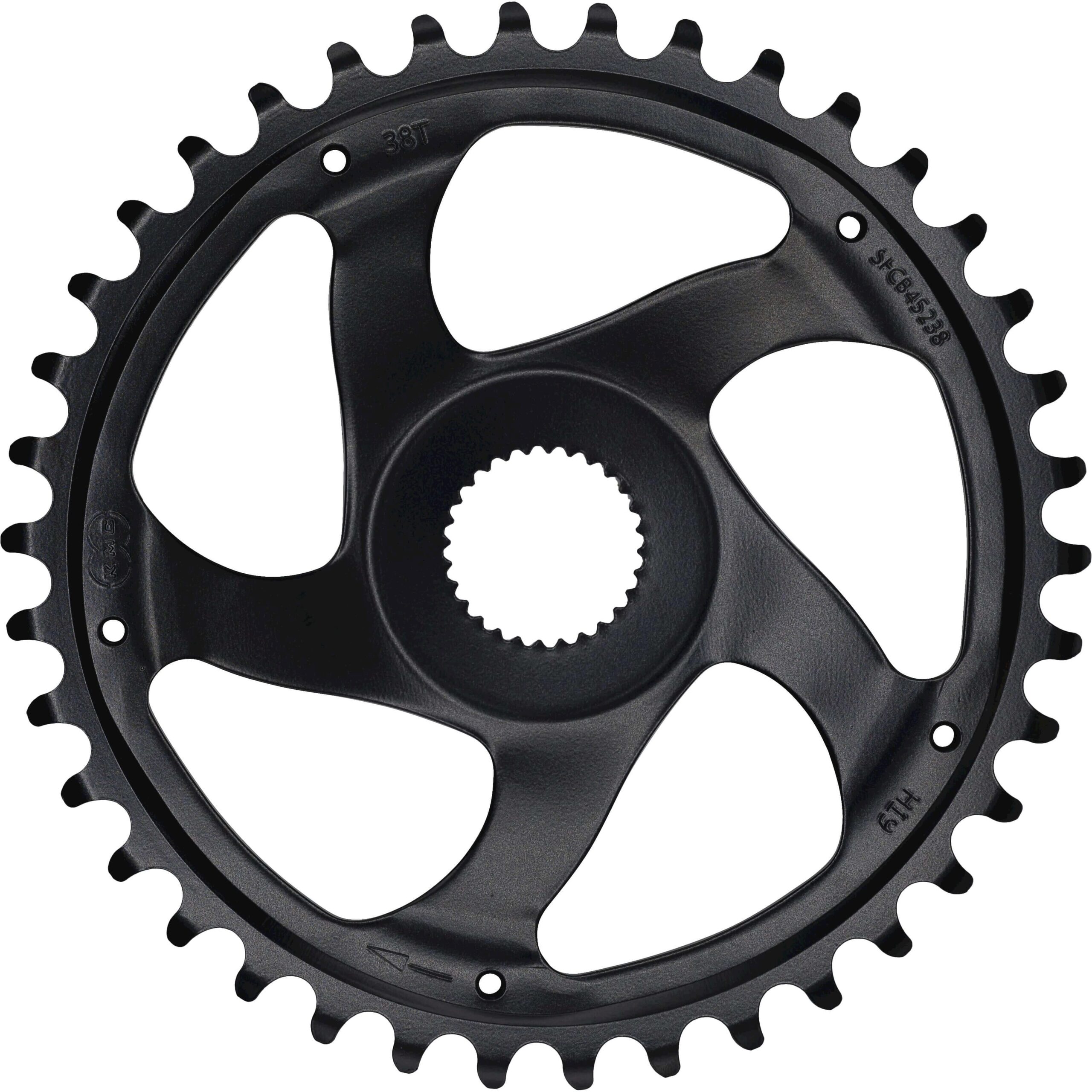 KMC Chainring 38T Bosch 52 Gen 4 Spacerless Version