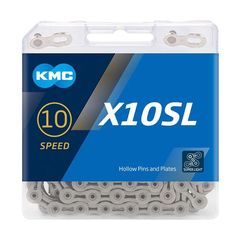 KMC Chain X10SL Silver 114 Links