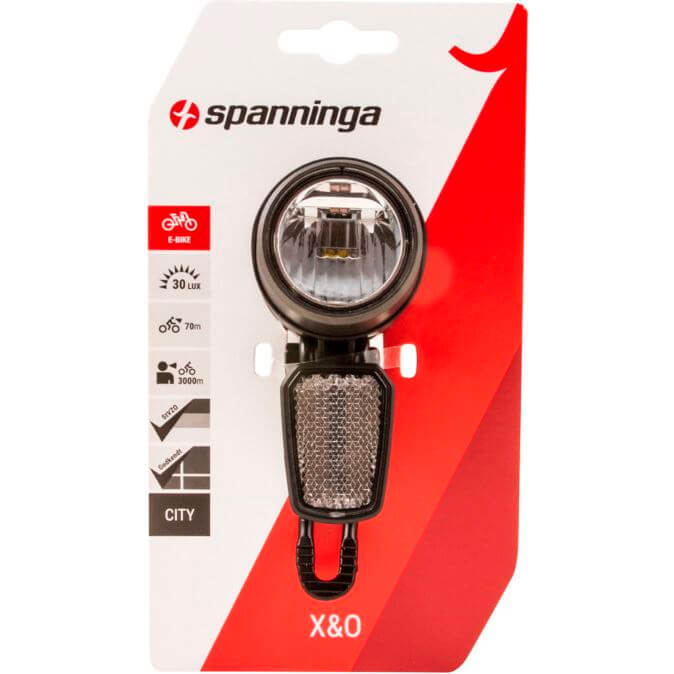 Spanninga Headlight X&O 30 XE 6-36v E-Bike
