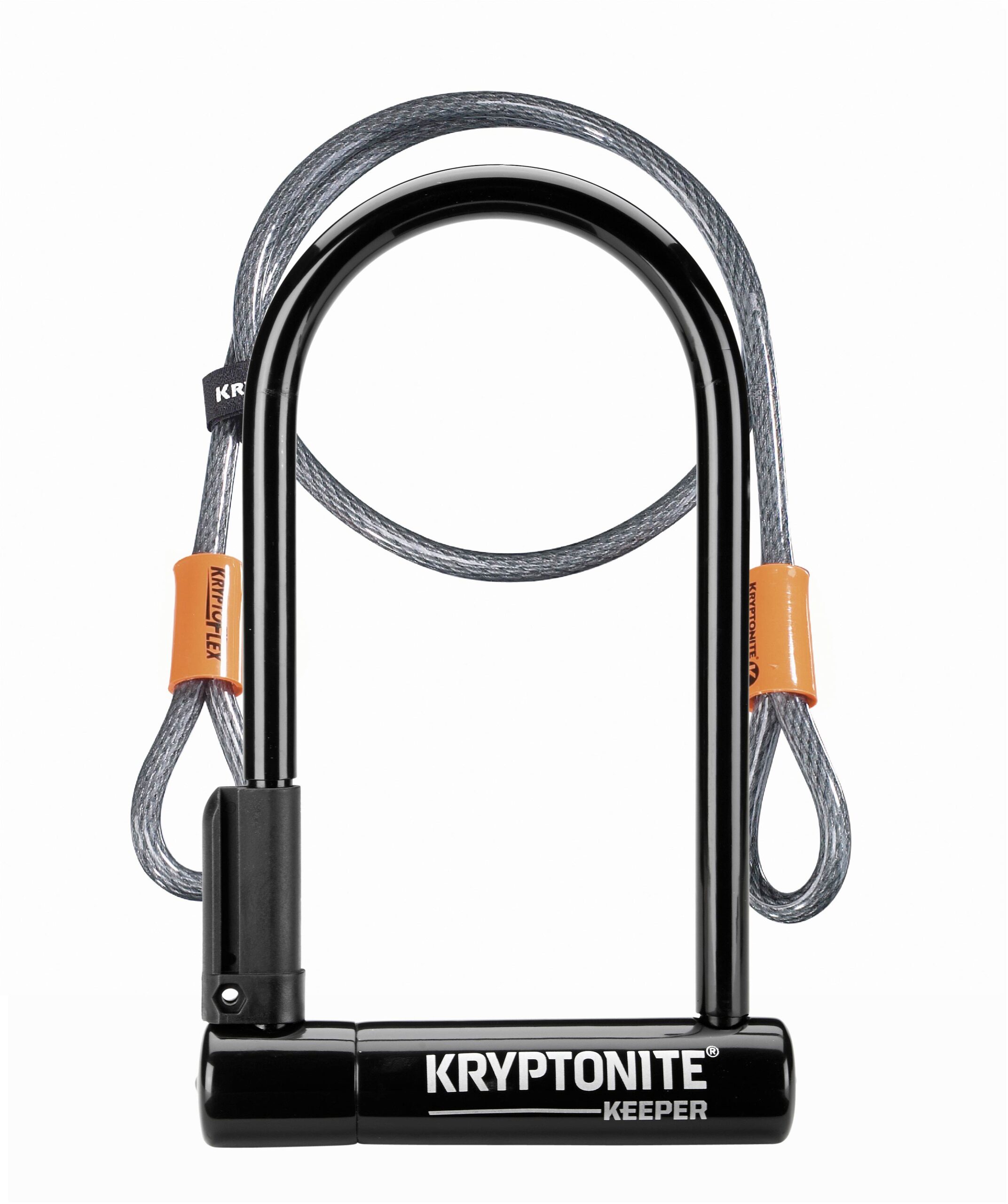 Kryptonite U-Lock Keeper 12 Standard with Cable