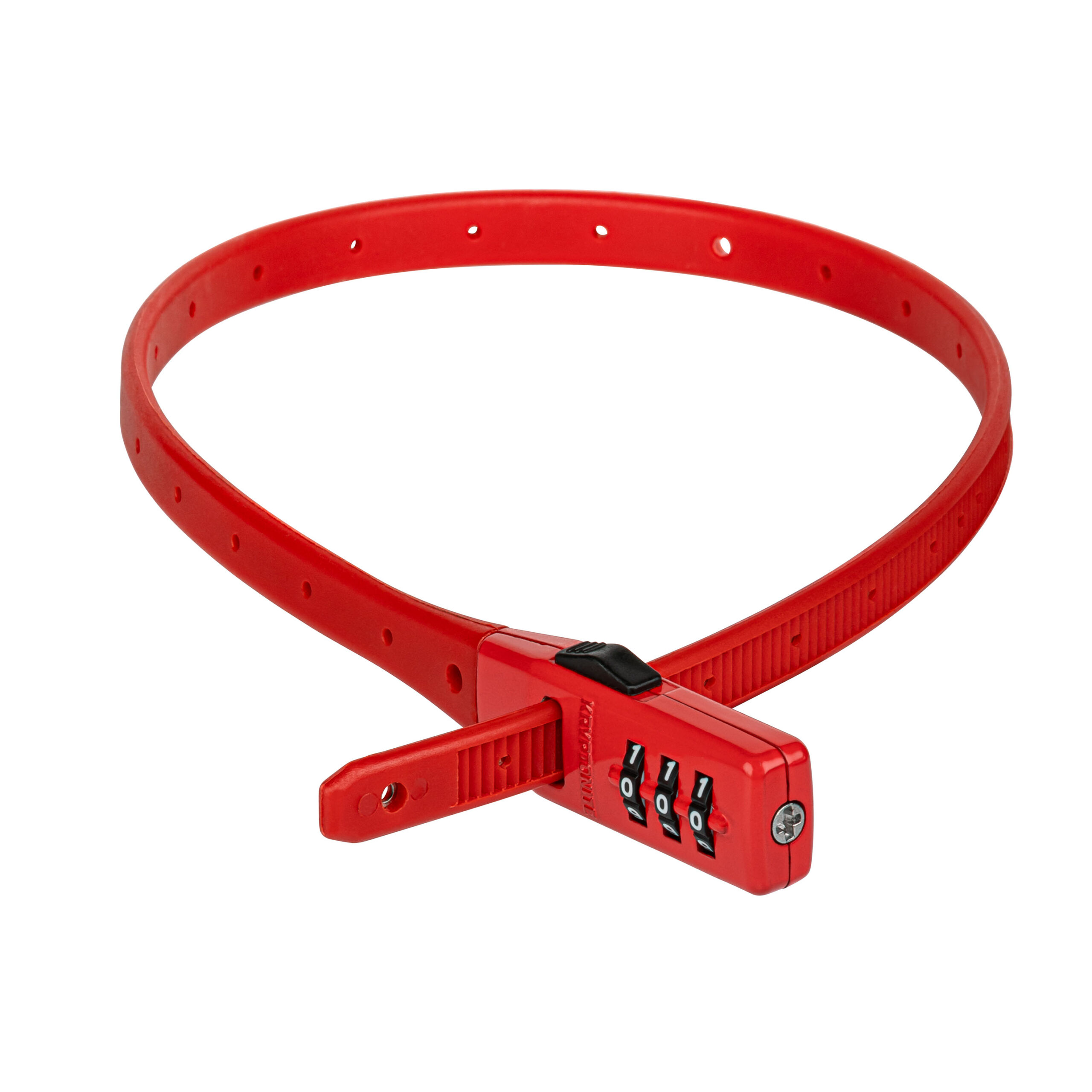 Kryptonite Cable Lock Code Click Lock Combo Red