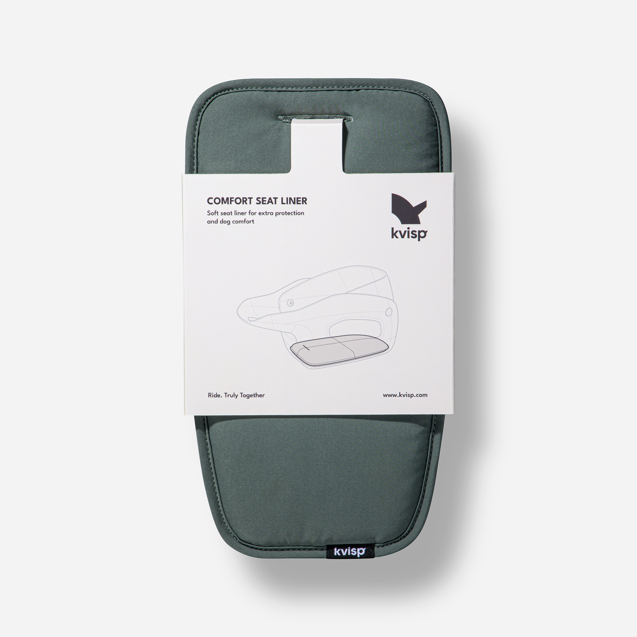 Kvisp Comfort Seat Cushion Forest Green