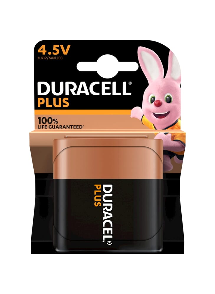 Duracell Battery Plus 100% Extra Life MN1203/3R12 4.5V BP1