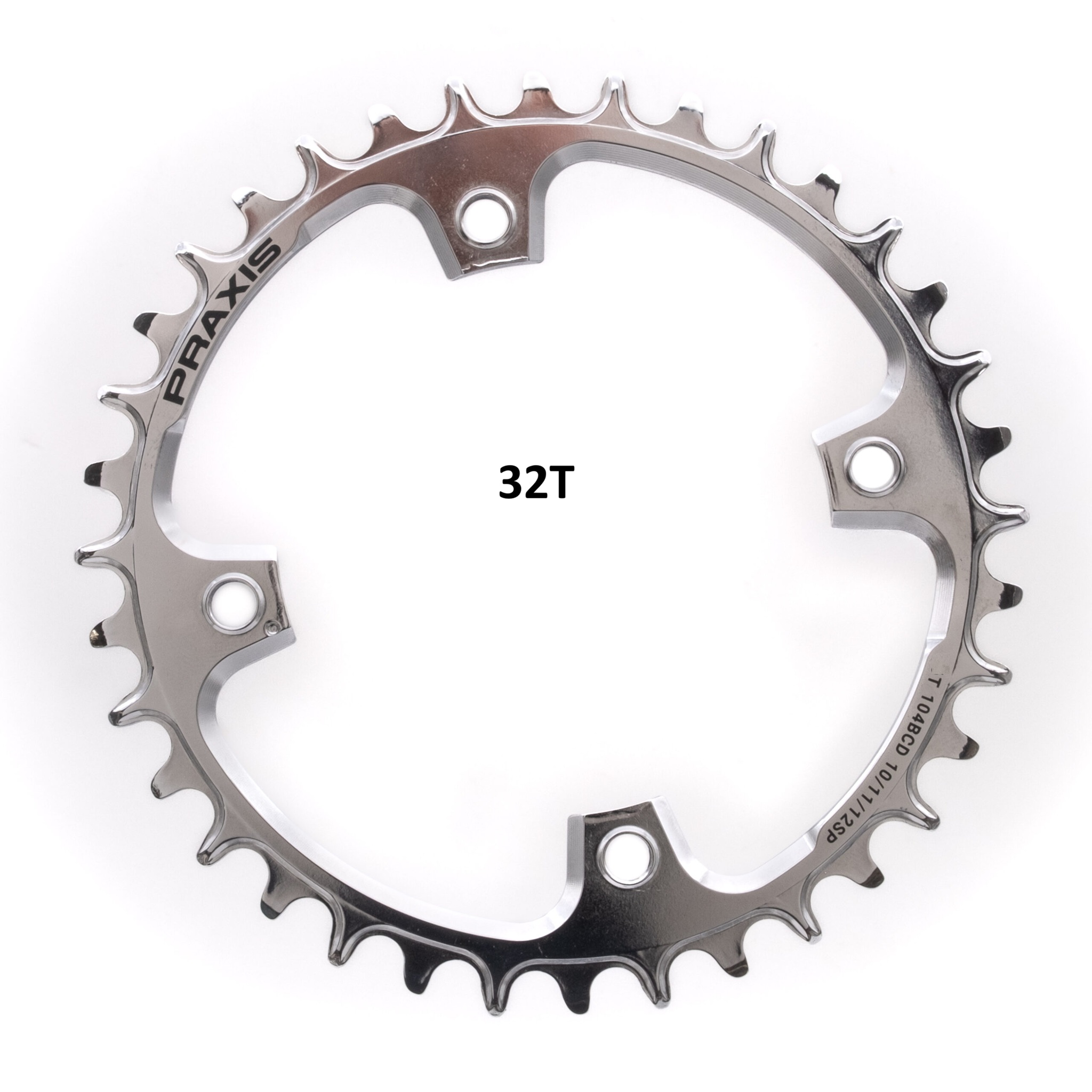 Praxis Chainring 1x E-Ring 104BCD M8 32T PVD 10/11/12sp