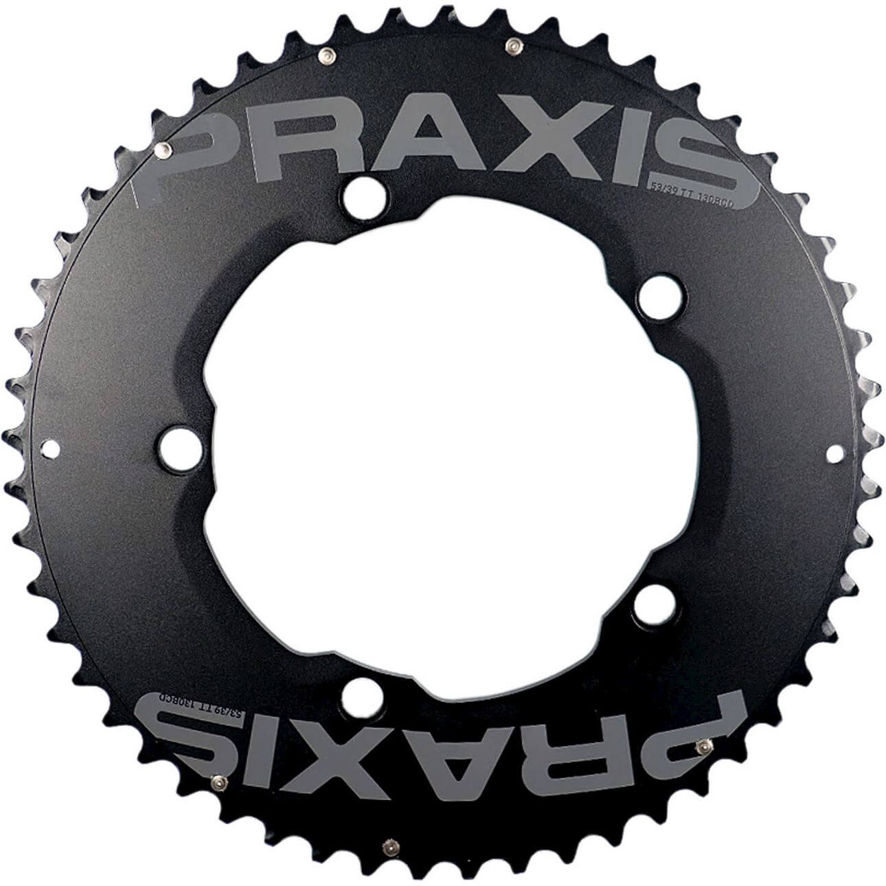 Praxis Chainring TT 130BCD 54/42 Black